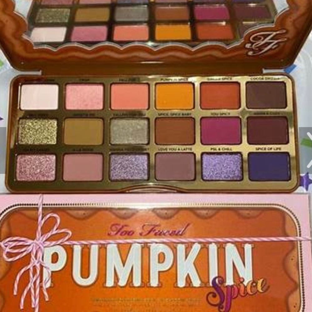 BNIB Too Faced Pumpkin Spice Palette
